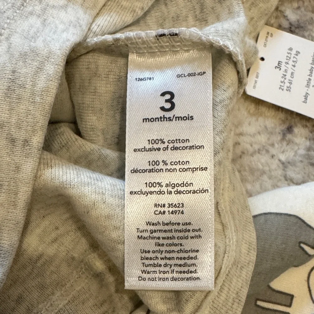 Carter's Gray Baby Outfit Set